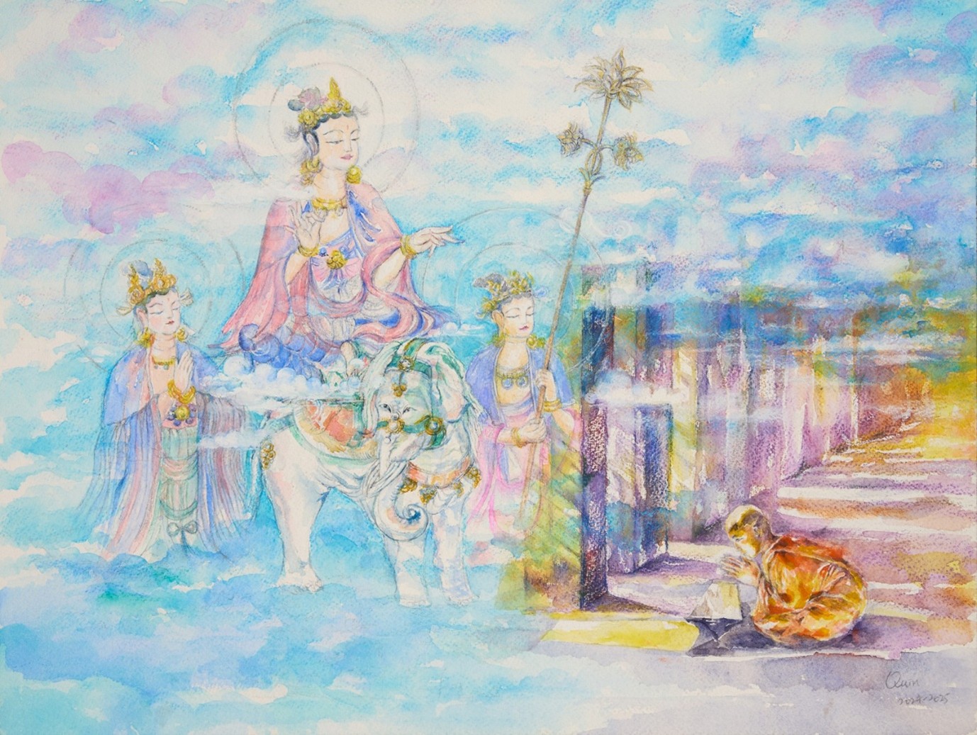 Quin 《華嚴經》〖普賢行願品〗十大願 – 常隨佛學 Avatamsaka Sutra》 Ten Great Vows of Samantabhadra – To Always Follow the Buddhas’ Teachings 